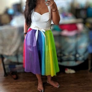 Rainbow Unicorn "Inside Out" Romper